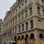 Photo du projet de façade effectué à hermès Lyon 2